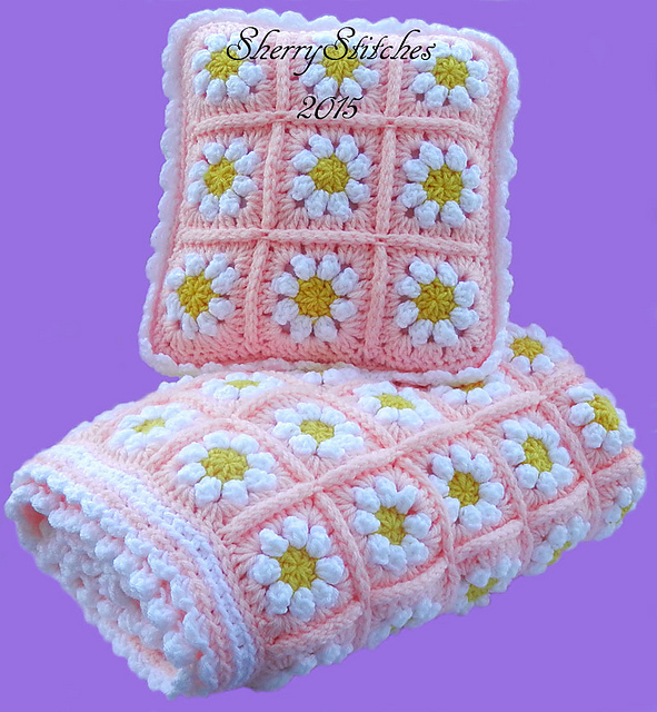 Crochet Daisy Flower Blanket Pattern Best Flower Site