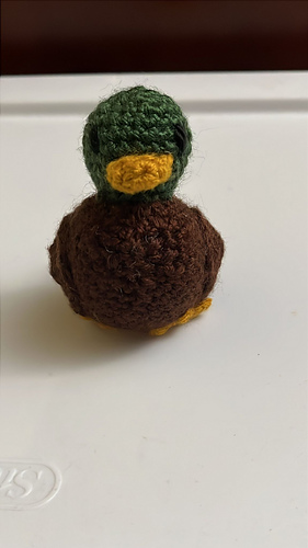completed duck (front)