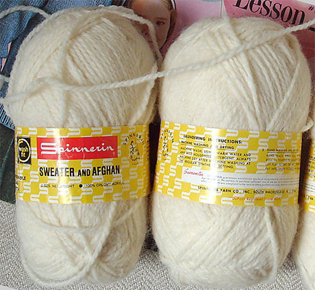 Ravelry Spinnerin Sweater and Afghan