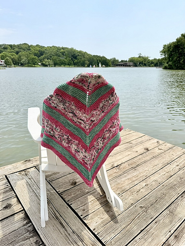 White Branch Shawl
