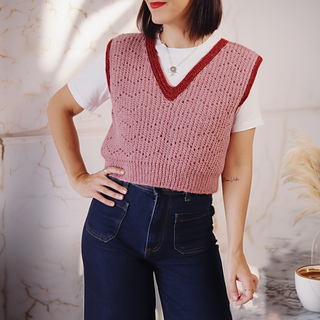 Sienna vest crochet pattern