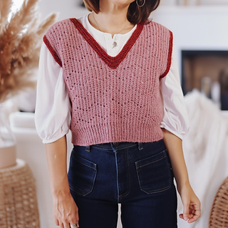 Sienna vest crochet pattern