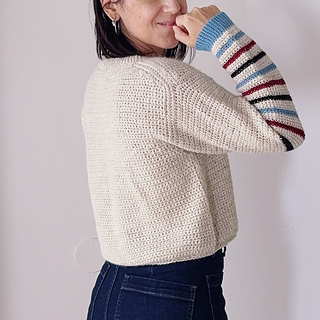 Sira sweater crochet pattern 