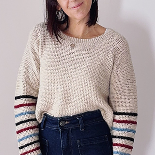 Sira sweater crochet pattern 