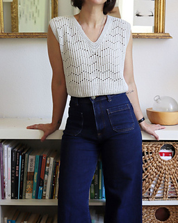Sienna vest crochet pattern