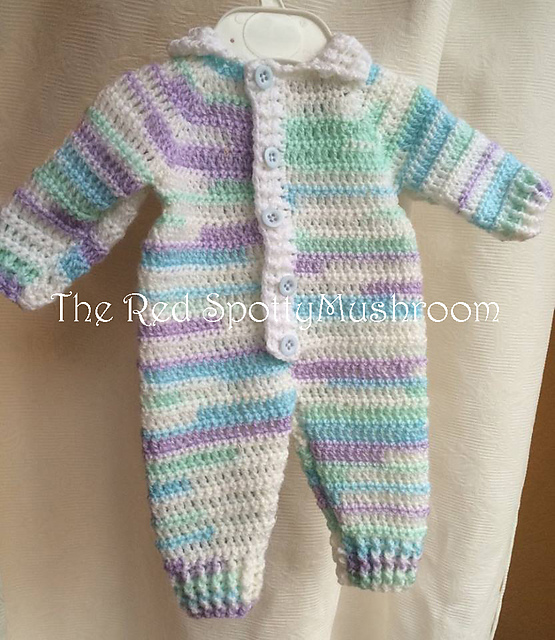 ravelry baby romper