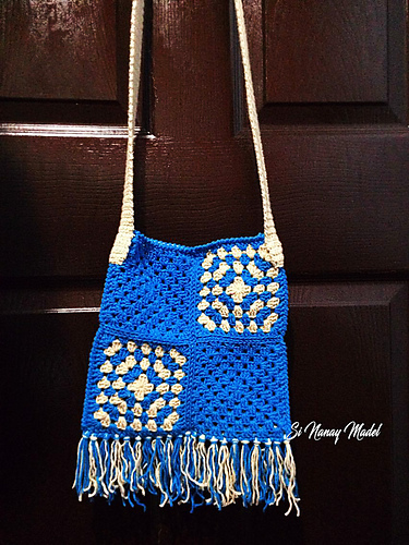 Granny Square Sling Bag photo 1