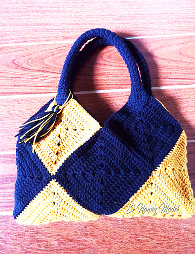 Solid Granny Square Mini Bag photo 3