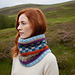 My Tweedy Scrappy Cowl pattern