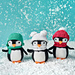 Frosty Friends Penguin Toys pattern 