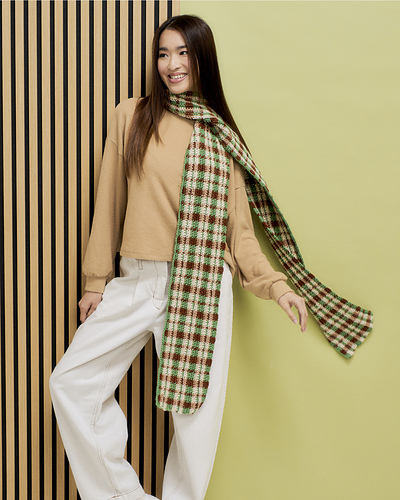 Plaid scarf