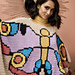 Butterfly poncho pattern