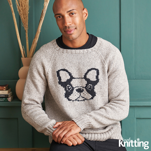 Men's Dog Jumper pattern by Martin Storey