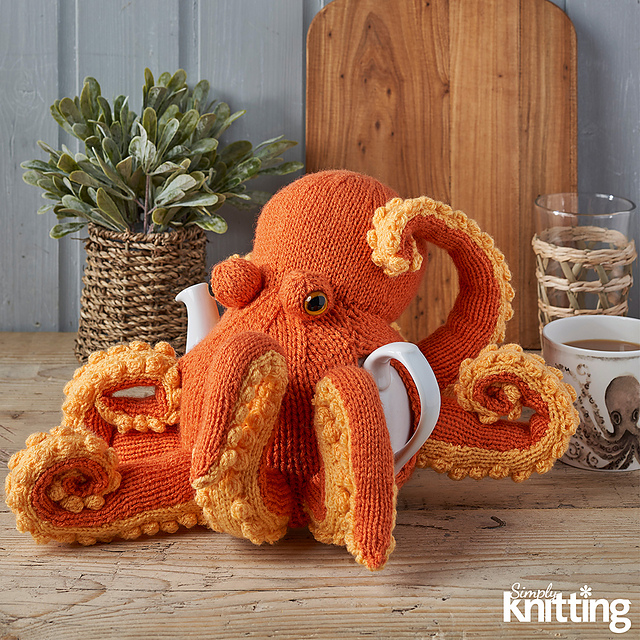 Ravelry: Octopus Tea Cosy pattern by Susan Cowper