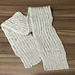 Artem`s silver gray scarf pattern 