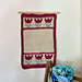Mosaic Tulip Wall Hanging pattern 