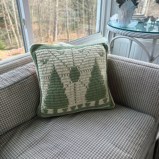 Pillow made with the panel.