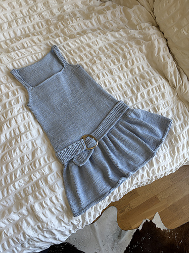 Drop waist dress
