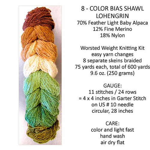 bias shawl