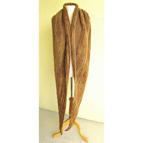 bias shawl