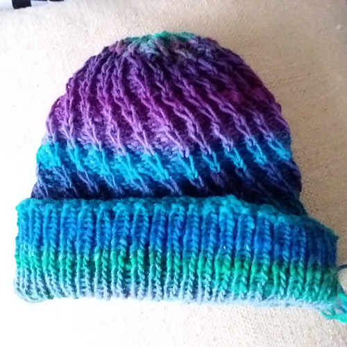 Ravelry: Hadron Collider Hat pattern by Susan Ashcroft