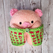Pig in a blanket pattern