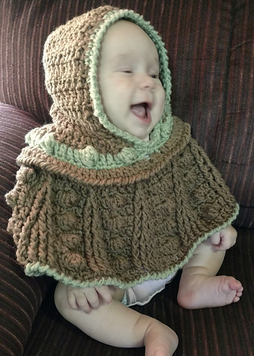 Sticks and Stones Baby Poncho photo 1