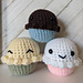 Mikey Muffin and Clara Cupcake pattern 