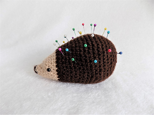 striped hedgehog pin cushion photo 5