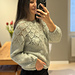Sweater "LOTUS" pattern 