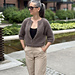 Cardigan "ROMBER" pattern