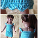 Simply Sassy American Girl Doll Skirt and Top pattern