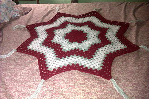 Ravelry: Granny Round Ripple 8 Points pattern by Donna Mason-Svara