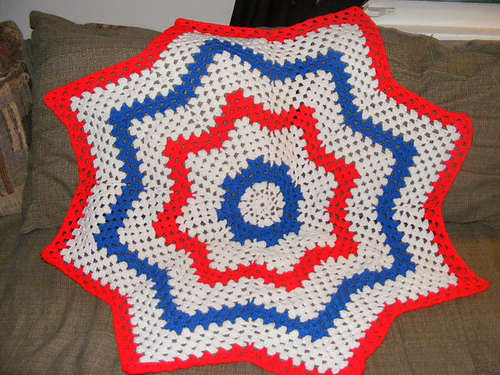 Ravelry: Granny Round Ripple 8 Points pattern by Donna Mason-Svara
