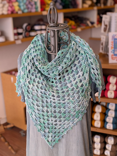 Not-Your-Granny's Spring Shawl