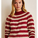 Pull jacquard empiècement Isabella - M6583 pattern 