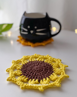 Sunflower Coaster 