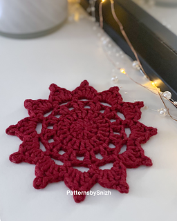 Snowflake Coaster