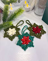 Festive crochet pattern