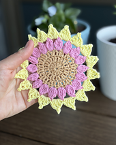 Sunflower Coaster