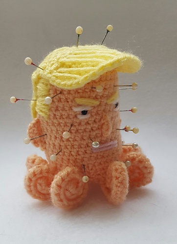 Donald Trump Voodoo Pincushion - Katrina Stiff