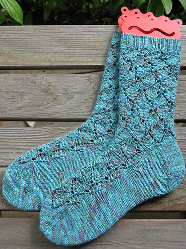 Teal Goo Socks Chart photo 2