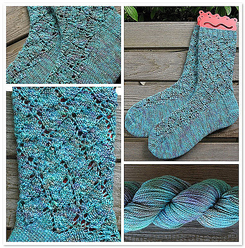 Teal Goo Socks Chart photo 4