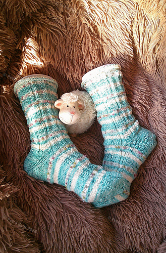 Wölkchen Socken