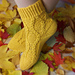 Sunflower Socks pattern 