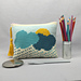 "After the rain" pouch pattern 