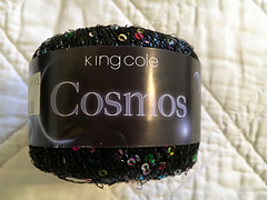 KING COLE COSMOS KNIT-IN THREAD KNITTING YARN & PATTERNS