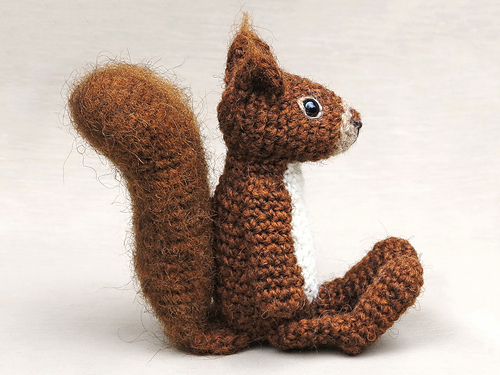 Ravelry: Floro the red squirrel pattern by Sonja van der Wijk