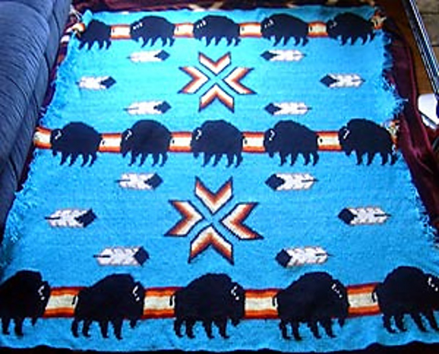 Ravelry Buffalo Robe pattern by Edie Snyder