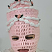 Pink Cake Balaclava Mask pattern